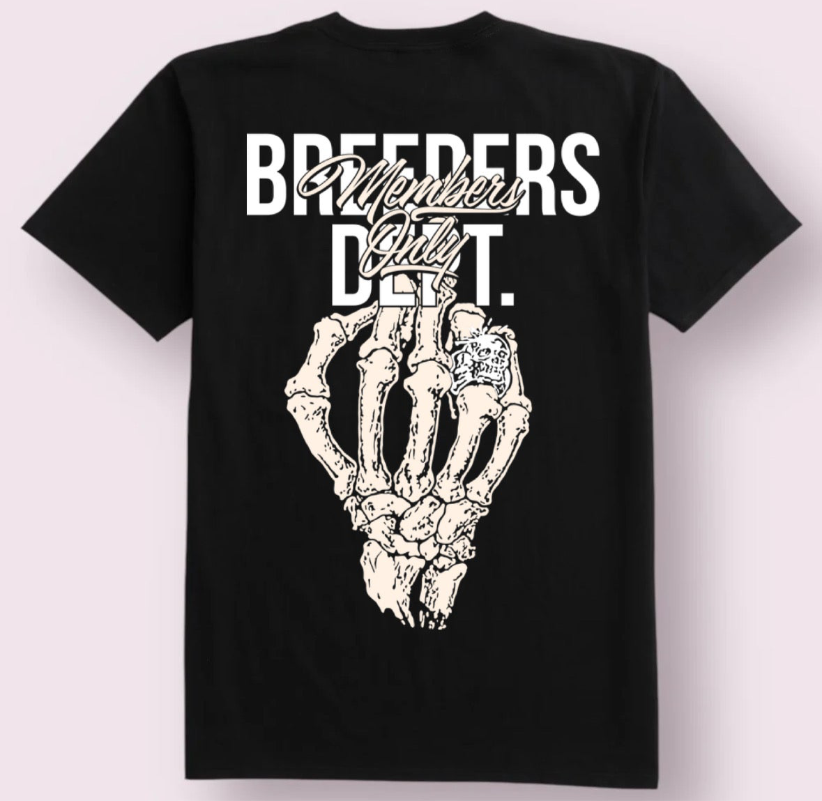 **KIDS** Black & White Skull Hand design