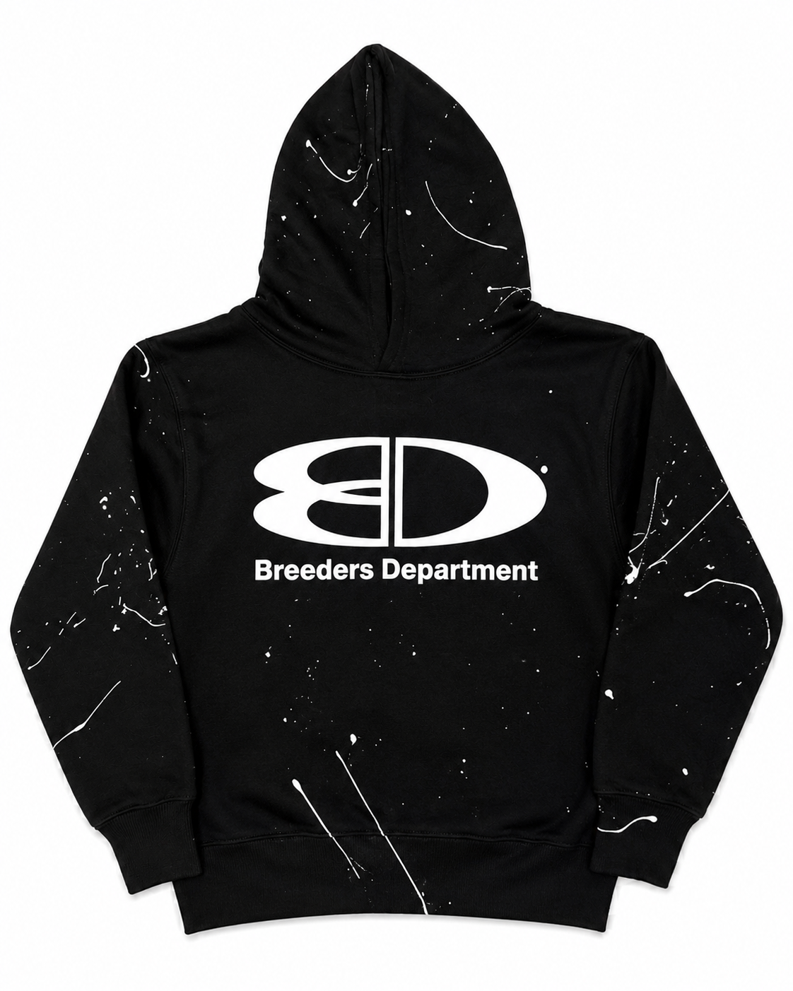 Kids Ghost Paint Splatter Hoodie