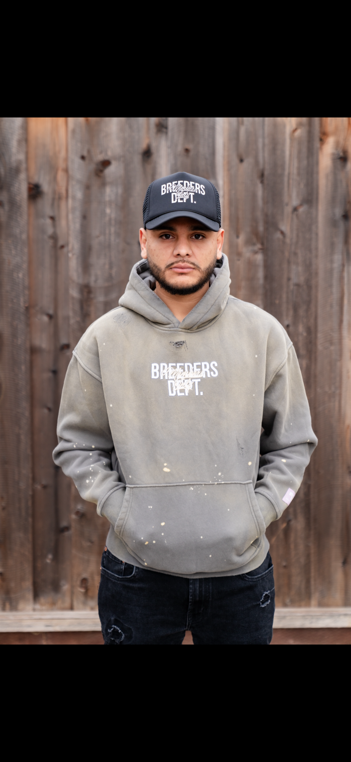 Members Only Vintage Wash Heavyweight Hoodie!
