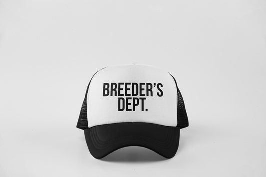Black & White Breeder’s Dept. Trucker Hat