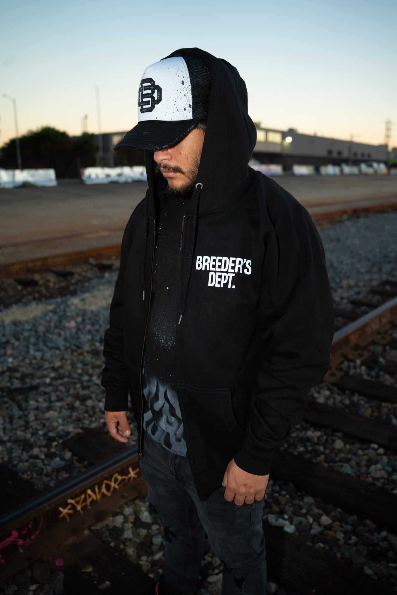 Breeders Dept. Zip Up Hoodie