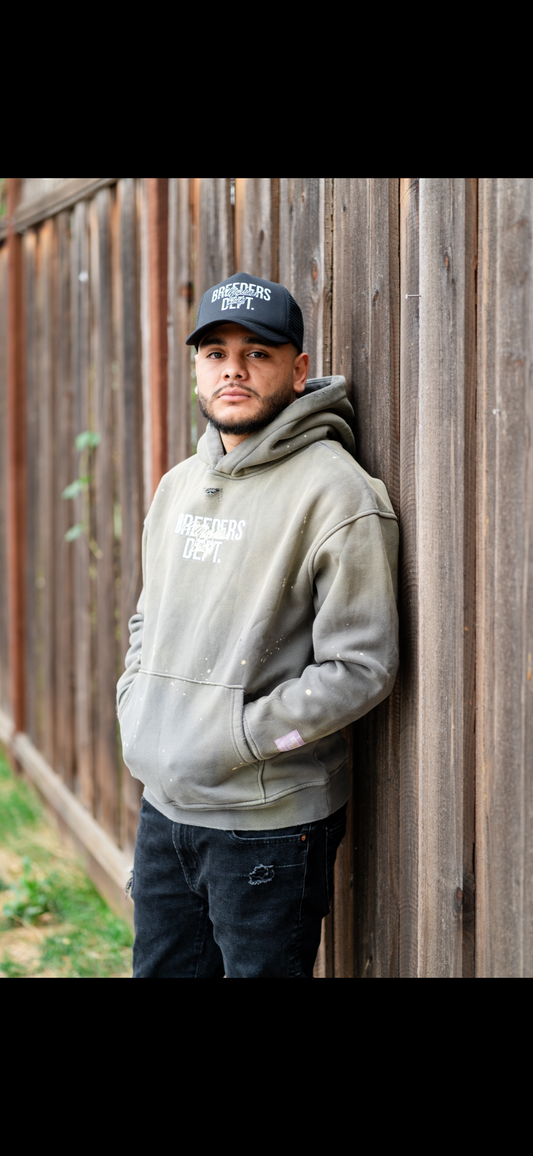 Members Only Vintage Wash Heavyweight Hoodie!