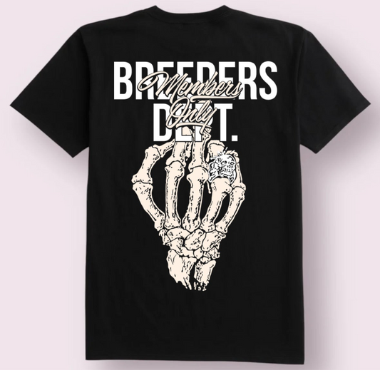 **KIDS** Black & White  Skull Hand design