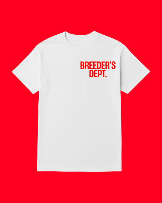 **KIDS**RED/WHITE DEPARTMENT TSHIRT